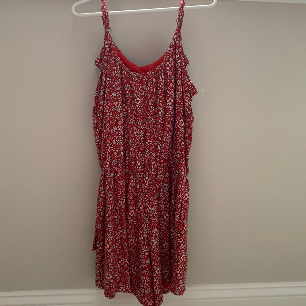 Red romper
